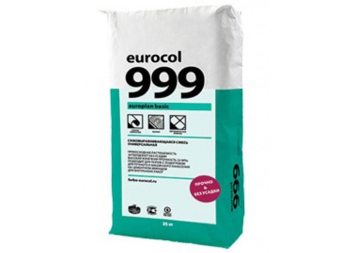 Eurocol 999 Europlan Basic смесь сухая напольная (25кг)