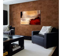 Настенная пробка Amorim Wise Dekwall RY1L001 Malta Chestnut