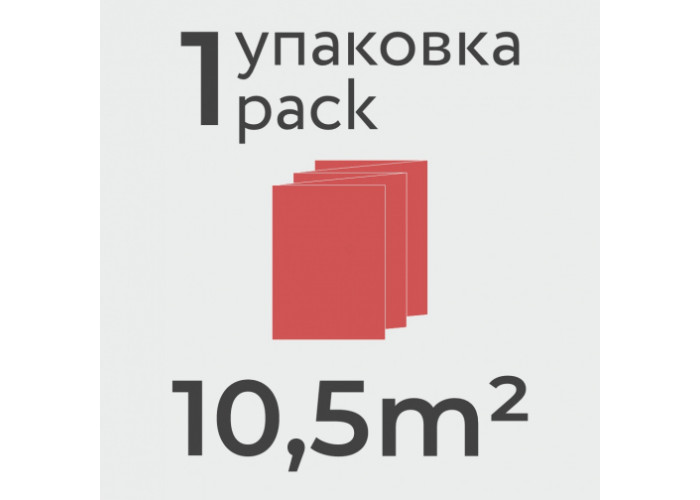 Подложка-гармошка повышенной прочности (300кПа) под SPC, WPC, LVT