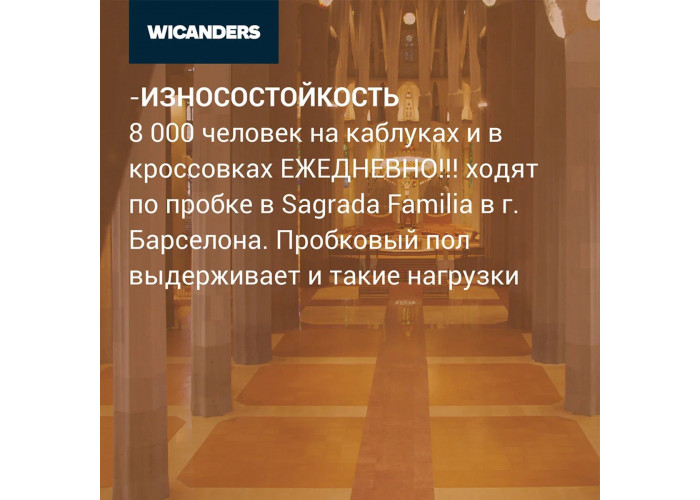 Пробковый ламинат Wicanders Cork Essence Blaze C8D2001