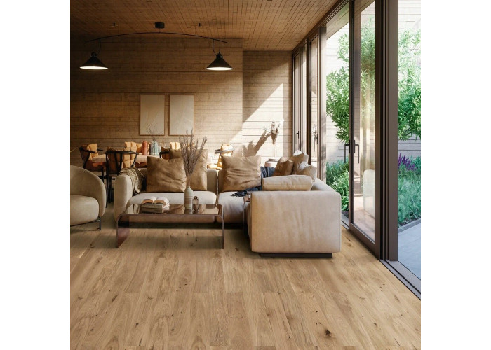 Напольная пробка Wicanders Wood Natural Panama Oak Cognac 80003591 замковая