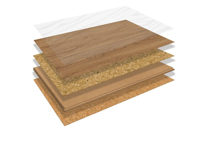 Напольная пробка Wicanders Wood Natural Dakota Oak Sand 80003594 замковая