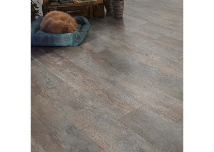 Кварц-виниловая плитка FINEFLOOR Wood FF-1418 Дуб Этна